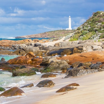 Cape Leeuwin Lighthouse i Western Australia, Australien