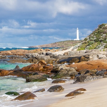 Cape Leeuwin Lighthouse i Western Australia, Australien