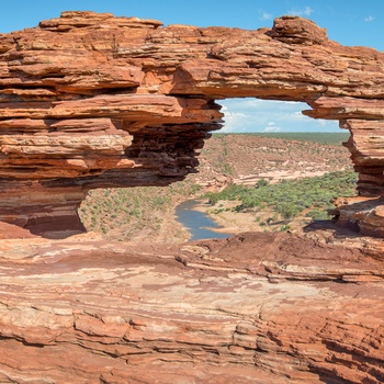 Natures Winwow i Kalbarri National Park i Western Australia