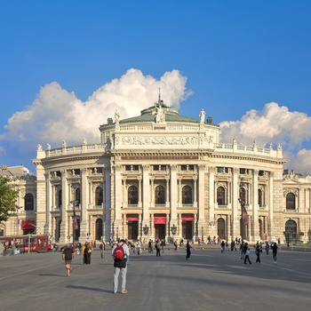 Burgtheater - det gamle kejserlige hofteater i Wien, Østrig