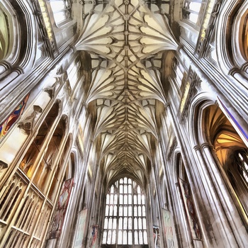 Winchester Cathedral interiør