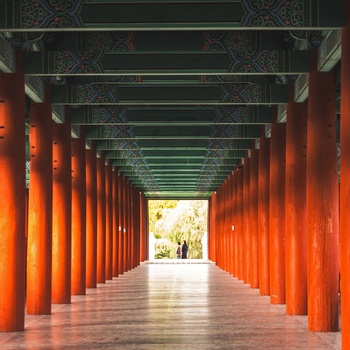 Woljeonggyo Bridge i Gyeongju - Sydkorea