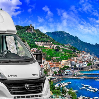 Autocamper i Italien - Amalfikysten