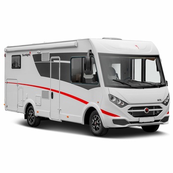 Autocamper i Europa. Kategori: Helintegreret