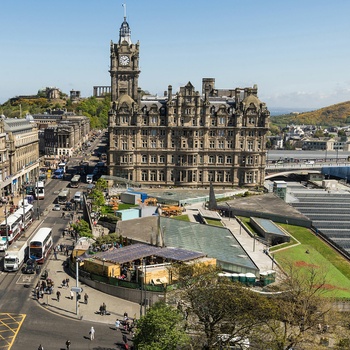 Balmoral Hotel i Edinburgh