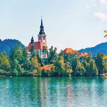 Bled-søen i Slovenien