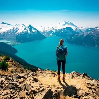 Whistler i Canada - hike på Panorama Ridge Trail