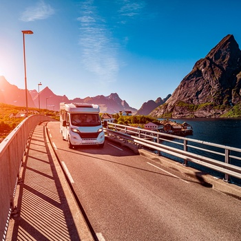 Delintegreret autocamper i Europa - Norge