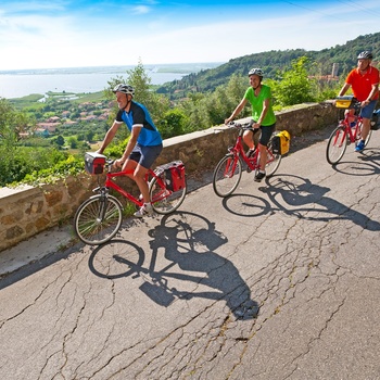 Cykeltur Pisa-Cinque Terre, udsigt over Lago Massaciuccoli, Pisa