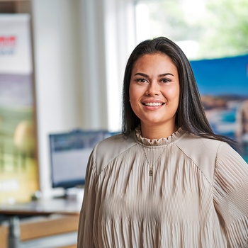 FDM Travel Katja, rejsespecialist i Lyngby - FDM travel employer branding Lyngby portræt