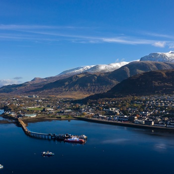 Fort William i Skotland - byen i højlandet