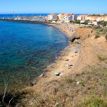 Stranden ved Cap-d'Agde, Frankrig