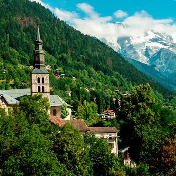 Saint-Gervais-les-Bains ved Mont-Blanc