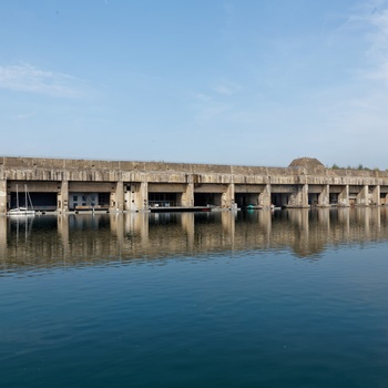 Ubådsbunkeren i Saint-Nazaire Bretagne, Frankrig