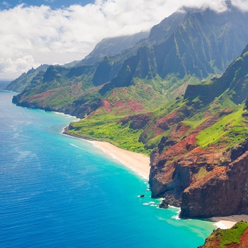 Hawaii - kysen på Kauai-øen