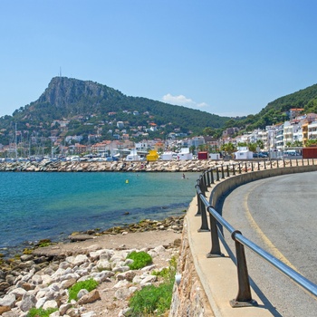 Vej mod feriebyen L'Estartit - Costa Brava