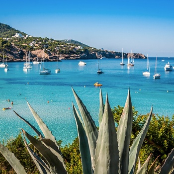 Ibiza - azurblåt vand, lystbåde og kyst