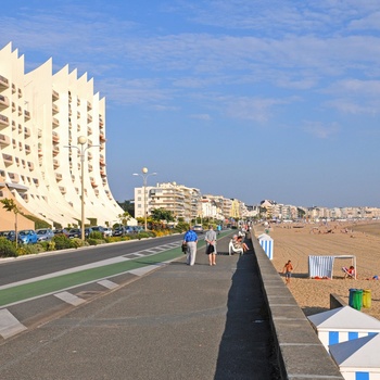 Strandpromenaden i La Baule, Frankrig