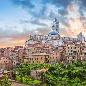 Byen Siena i Toscana