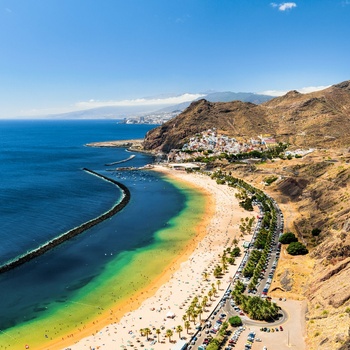 Playa de las Teresitas på Tenerife