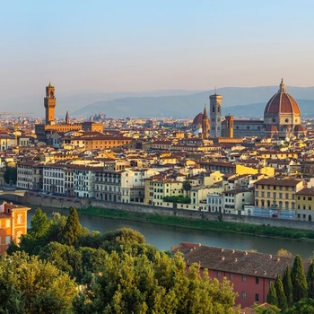 Panoramaudsigt ud over Firenze