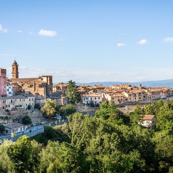 Montepulciano i Toscana