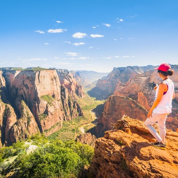 Udsigt i Zion Nationalpark