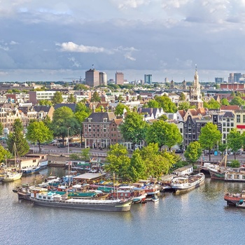 Amsterdam skyline