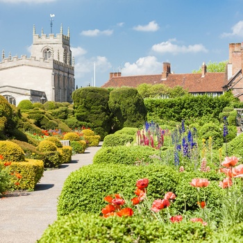 New Place Garden - smuk have i England med rødder til Shakespeare