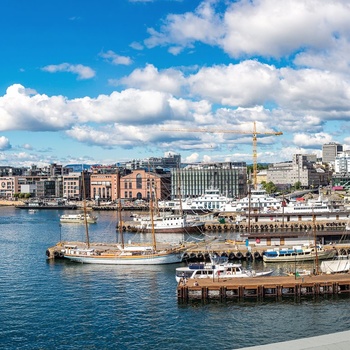 Havnefronten i Oslo, Norge