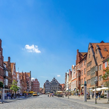 Lüneburg centrum, Niedersachsen i Nordtyskland