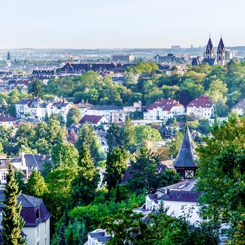 Udsigt til byen Wiesbaden