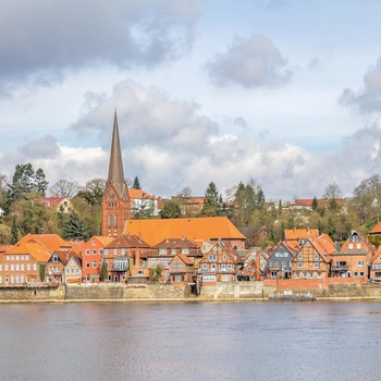 Lauenburg er en af småbyerne på saltruten i Nordtyskland