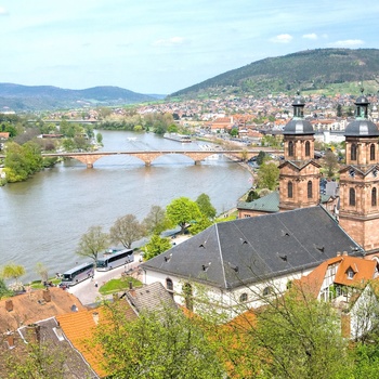 Miltenberg ved floden Main, Sydtyskland