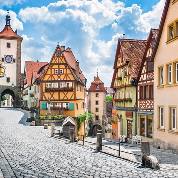 Rothenburg - en hyggelig by i Sydtyskland