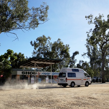 Britz HiTop autocamper - Australien