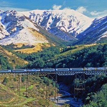 Tranz Apline eksprestog i New Zealand