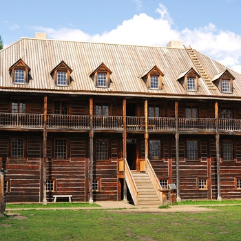 Fort Edmonton Park i Edmonton, Alberta i Canada