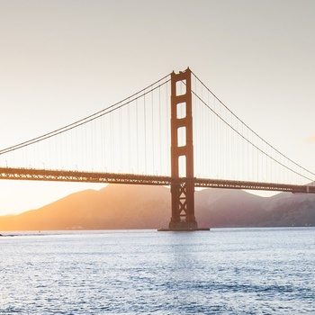 Golden Gate Bridge i San Francisco, Californien