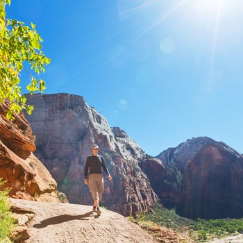 zion nationalpark i USA