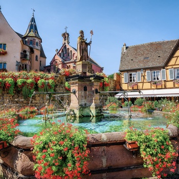 Bytorvet i Eguisheim - Alsace