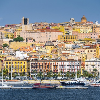 Cagliari - hovedbyen på Sardinien