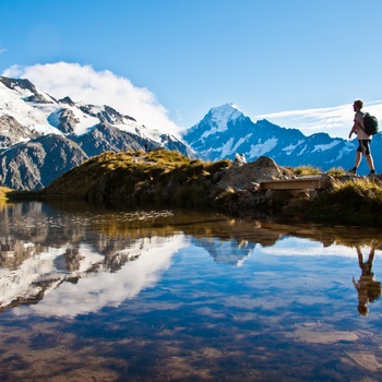 Vandretur ved Mount Cook 