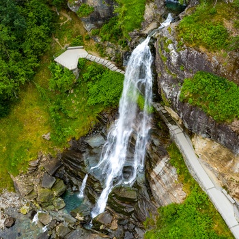 Steindalsfossen i Norge