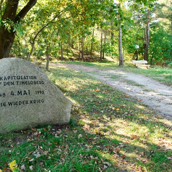 Mindestenen ved Timeloberg på Lüneburger Heide