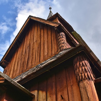 Torpo Stavkirke i Norge blev grundlagt omkring 1160