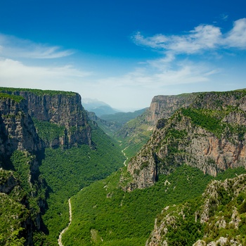 Vikos-kløften i det nordvestlige Grækenland