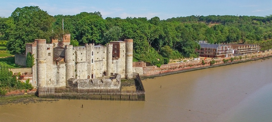 Upnor slot i det sydlige England