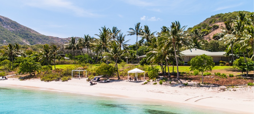 Koraløen Lizard Island i Queensland, Australien