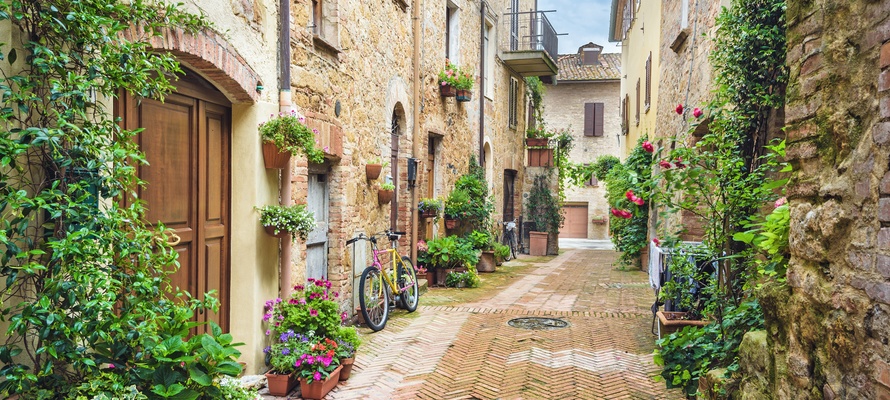 Pienza i Toscana